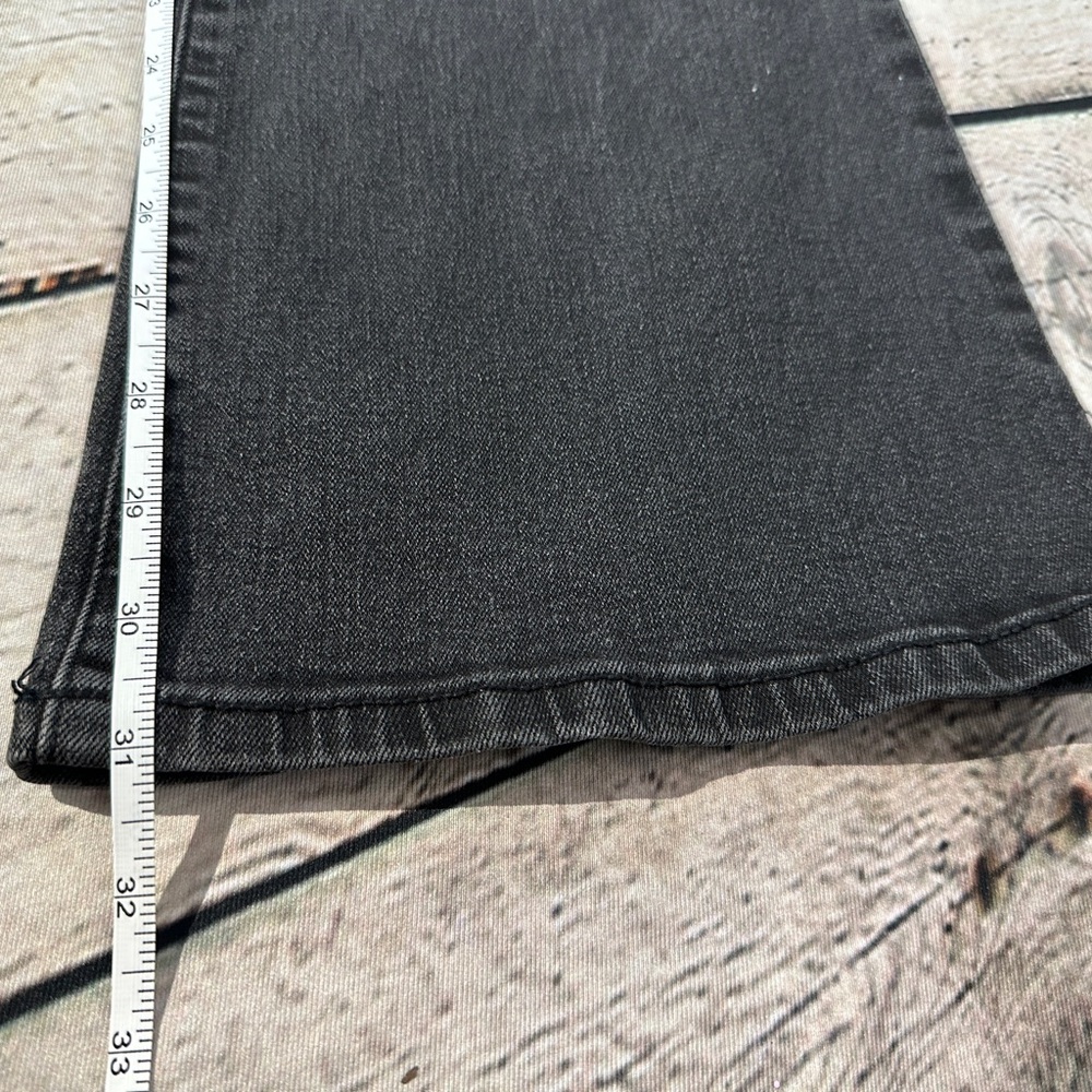 Seven7 Women's Wide Leg Jeans in Charcoal - Picture 7 of 7
